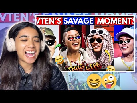Vten Savage Moments 🔥😃 | @parbatbasnet457  | Reaction Video #149