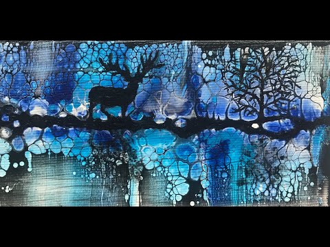 (369) Acrylic Paint Pouring Swipes ~ Bloom Recipe ~ Arteza Paints ~ Four Seasons