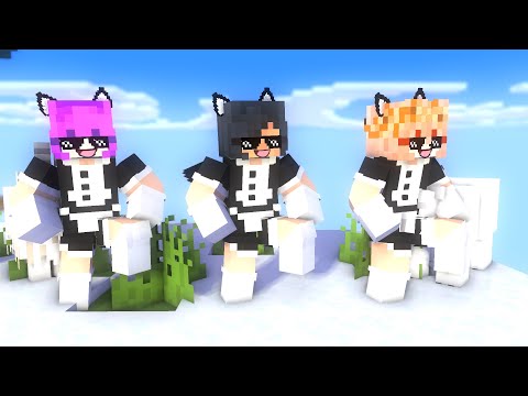 ADAMBARAI APHMAU MAID FRIENDS ZOEY AND MIA LOVE MEME - MINECRAFT ANIMATION #shorts