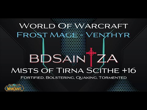 World of Warcraft - Mists of Tirna Scithe [Mythic +16 Frost Mage POV]