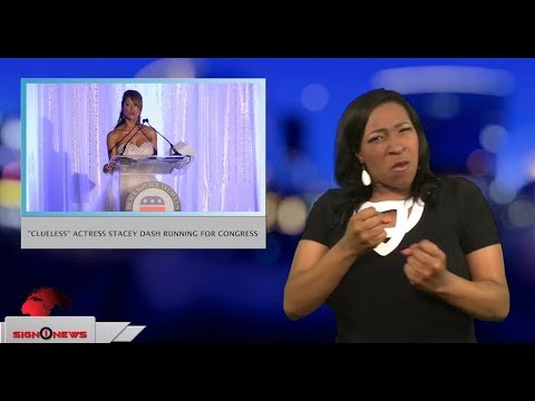 “Clueless” actress Stacey Dash running for Congress (ASL - 2.26.18)