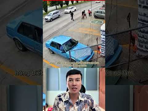 Không hiểu sao chạy ra đường  #funny #duet #reviewvui #nguyhiem #viral