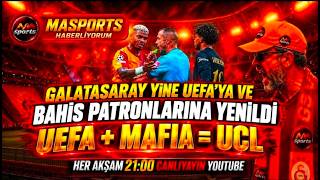 🔴🟡GALATASARAY YİNE UEFA'YA VE BAHİS PATRONLARINA YENİLDİ UEFA+MAFIA=UCL 14 10 20