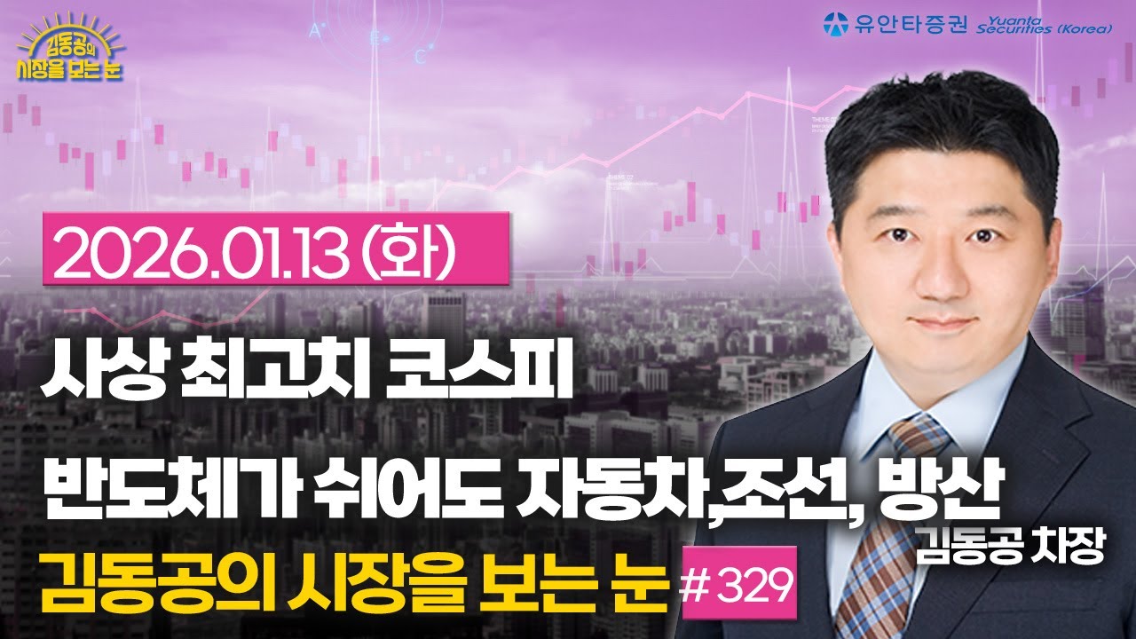 [329] 사상 최고치 코스피 / 반도체가 쉬어도 자동차, 조선, 방산