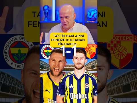 Hakem Taktir Haklarını Fenerbahçe'den Yana Kullandı, Örnek İsmail ve Şikrinyar'ın...  #procellim