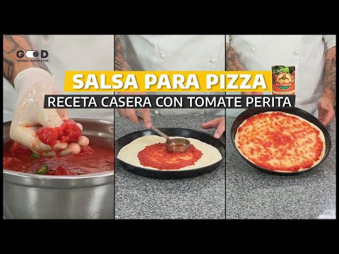 Salsa para Pizza Casera 🍅 | Receta de Salsa para la Pizza con Tomate Perita