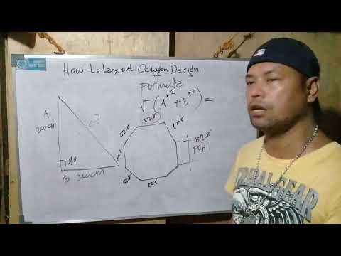 How to Lay-out Octagon Design.