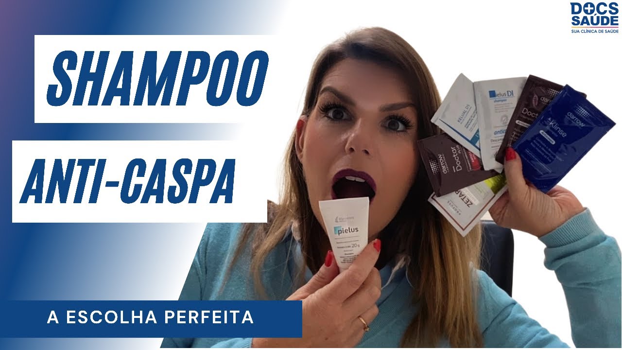 Qual shampoo anti-caspa escolher
