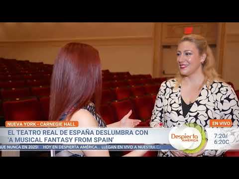 La princesa Leonor asiste al Carnegie Hall con la orquesta del Teatro Real