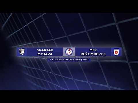 Demišport Liga 2024/2025 4.kolo o titul: Spartak Myjava - MFK Ružomberok (zostrih)
