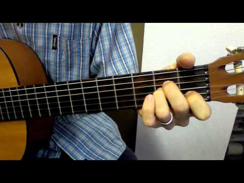 Kitaarles L02 - Koor gedeelte van "Lisa se klavier" (Koos Kombuis)