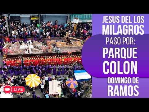Paso de Jesús de los Milagros de San José por el parque Colon | Domingo de Ramos 2026
