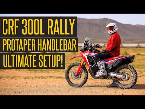 How To Install Aftermarket ProTaper Handlebars On Honda CRF300L Rally