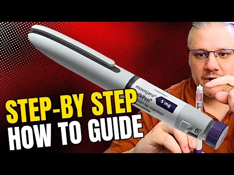 How to use the Mounjaro Injection Pen: Step-by-step guide