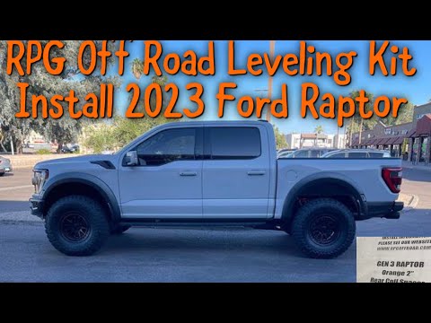 2023 Ford Raptor RPG Leveling Kit Install