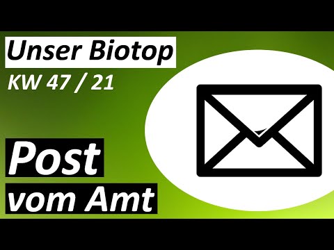 Post vom Amt - #Biotop - Kw 47 / 2021