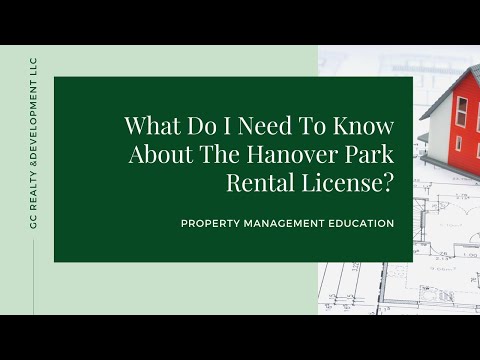 What Do I Need To Know About The Hanover Park Rental License