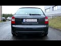 Video: Fox Edelstahl Duplex Sportauspuff-Komplettanlage ab Kat Audi S4 B6 Typ 8E