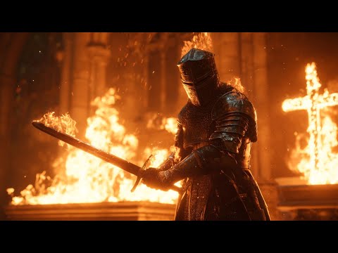 The Fire Within My Soul - Epic Templar Battle Hymn | Powerful Spiritual Warrior Music