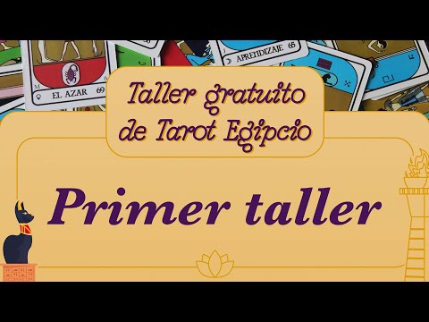 1° Taller Básico de Tarot Egipcio 👁️‍🗨️
