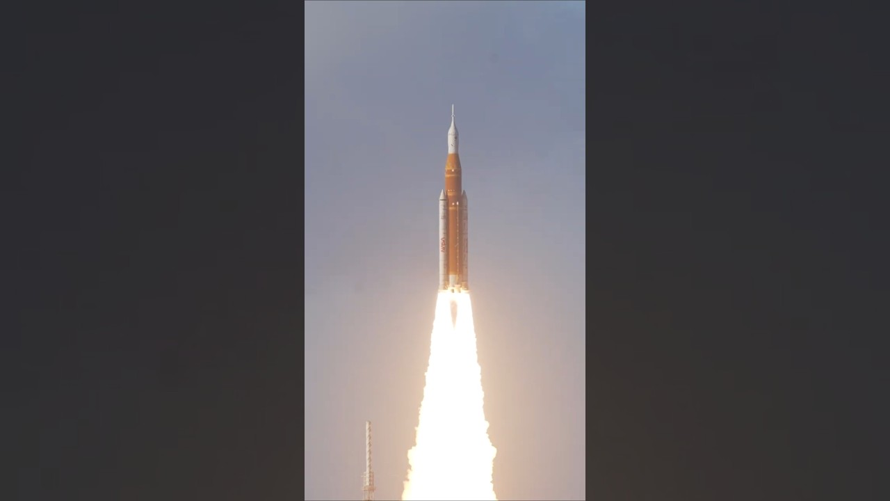 Artemis II Space Launch System Rocket Launch