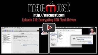 Encrypting USB Flash Drives (MacMost Now 716)