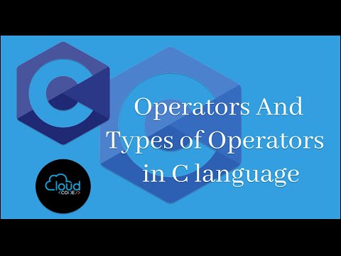 Operators in C language