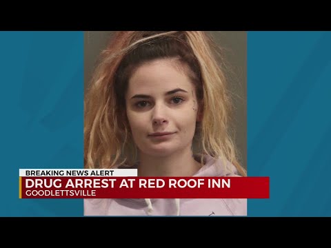 Drug arrest at Red Roof Inn