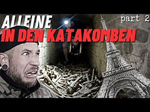 OVERNIGHT in the CATACOMBS PARIS🛌 - 48H Catacombs