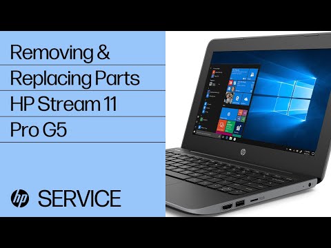 Removing & replacing parts for HP Stream 11 Pro G5 | HP Computer Service