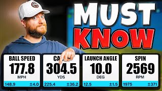 Golf Club Data Explained (for beginners)