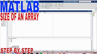 ✅  How To Check The Size Of An Array In MATLAB 🔴