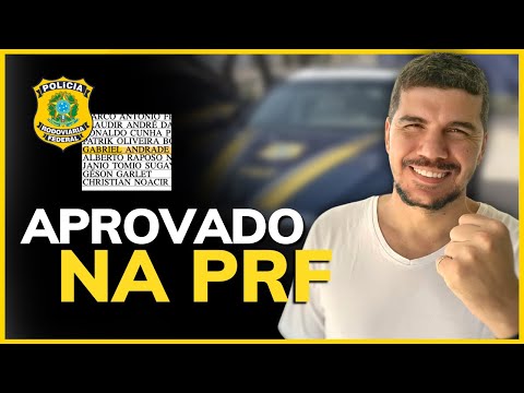 COMO FUI APROVADO NA PRF: RELATO DE UM CONCURSEIRO