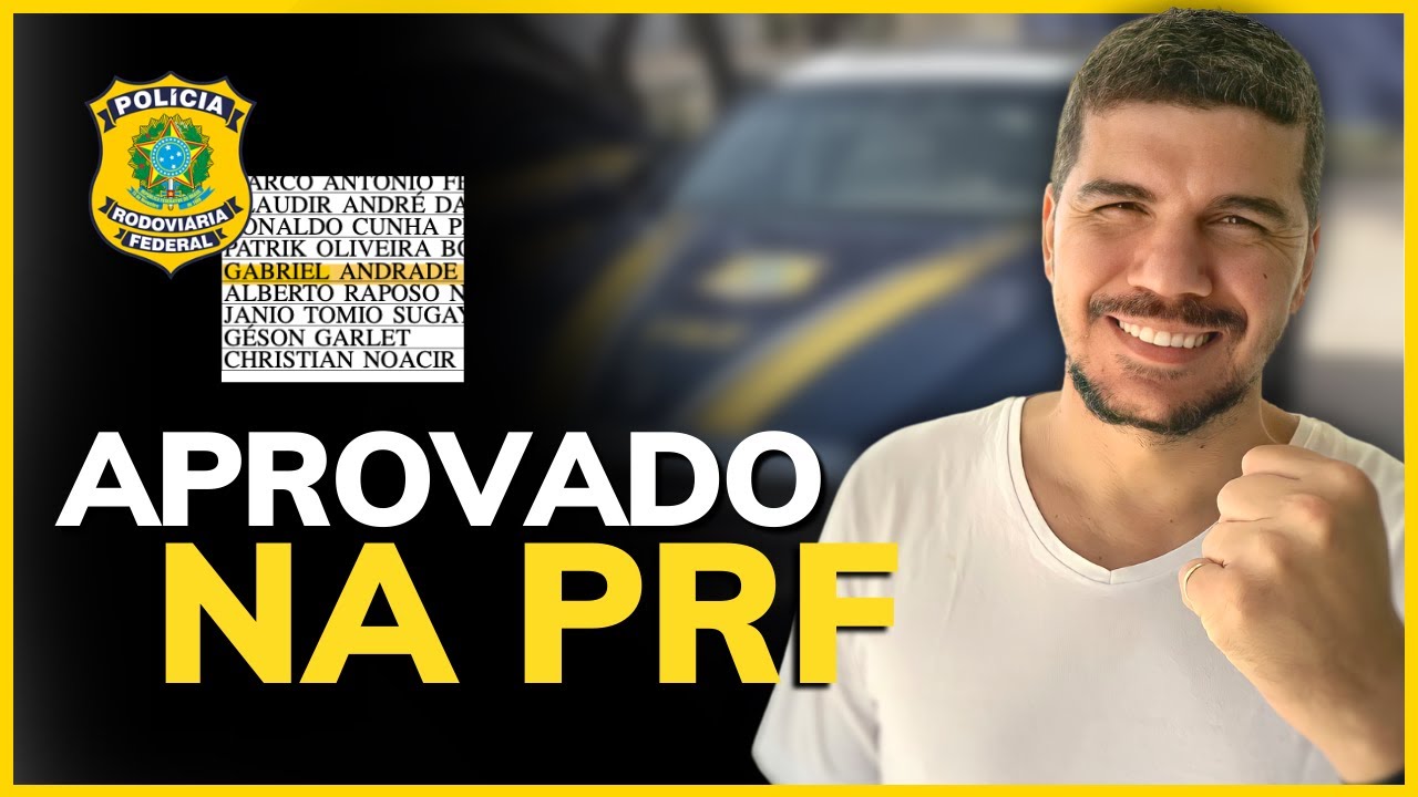 COMO FUI APROVADO NA PRF: RELATO DE UM CONCURSEIRO