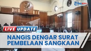 Momen Samanhudi Anwar Menangis saat Jalani Sidang atas Tuduhan Otak Perampok Rumdin Walkot Blitar