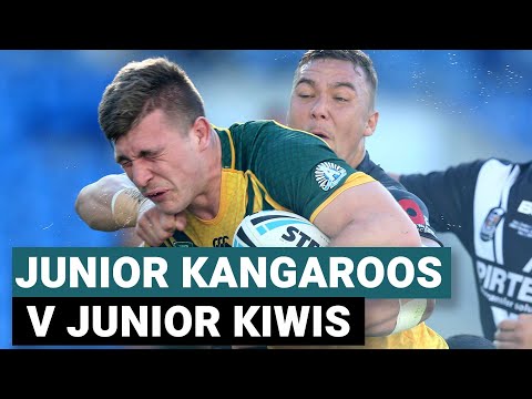 NRL Highlights | Junior Kangaroos v Junior Kiwis Match Highlights | Test Match, 2015 | NRL