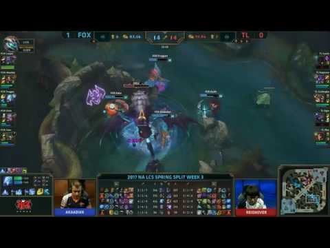 Team Liquid vs Echo Fox Highlights  NA LCS  Spring 2017   TL vs FOX Week 3 Day 2