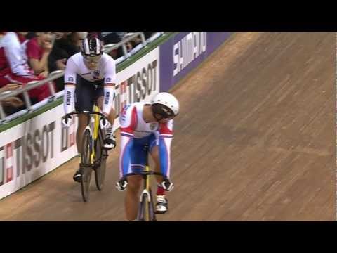 DMITRIEV - LEVY - Men's Sprint Quarterfinals Race 2 - 2013 UCI World Track Championships, Minsk