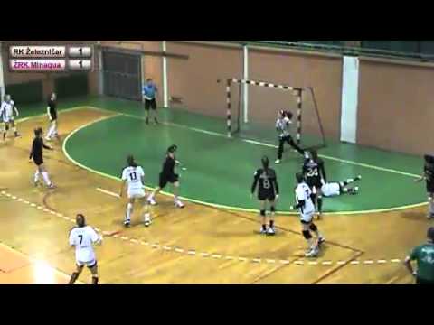 27.02.2016. ZRK Zeleznicar - ZRK Minaqua - 1. poluvreme