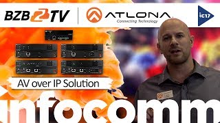 Atlona's AV over IP w/ OmniStream NOW Offers Video wall