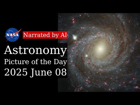 APOD: 2025-06-08 - Facing NGC 3344 (Narrated by Brian)