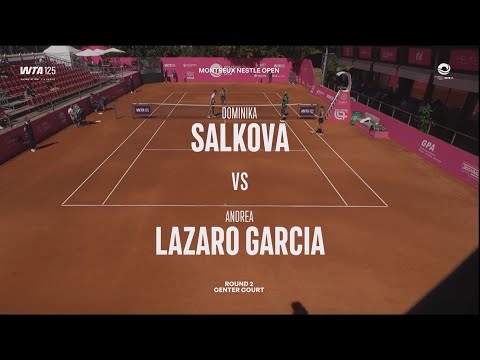 Dominika Salkova (CZE) vs Andrea Lazaro Garcia (ESP) - Game, Set and Match Point