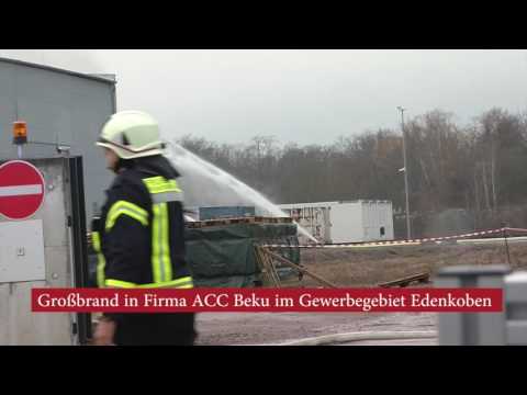Großbrand in Edenkoben!