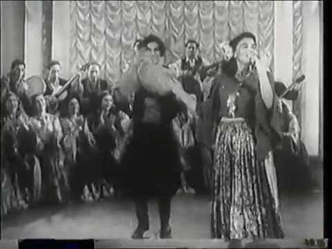 5. FILM - DUET  TANECZNY  - CYGANSKI TEATR " ROMEN " 1951r.