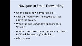 Forward Comcast Emails - How To