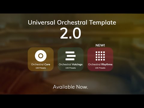 Universal Orchestral Template 2.0 - Trailer