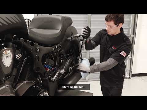 Indian Challenger Drive Belt Inspection and Tension Adjustment - Indian Motorcycle