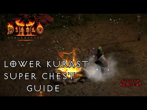 Diablo 2 Resurrected Guide - Lower Kurast Super Chest Farming Guide!