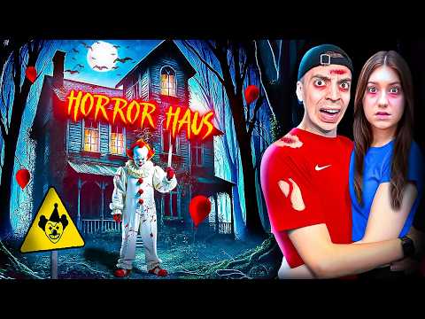 GEHE niemals ALLEINE in das HAUS vom HORROR CLOWN... 😳😰 (gefährlich)