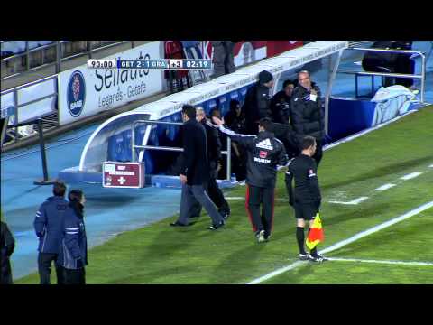 Gol de de penalti de Siqueira (2-2) en el Getafe CF - Granada CF - HD
